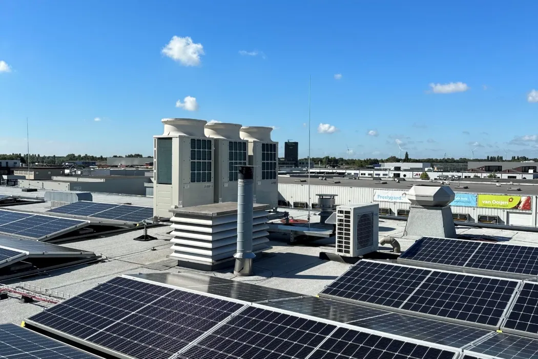 Zonnepanelen duurzaam koudetechniek
